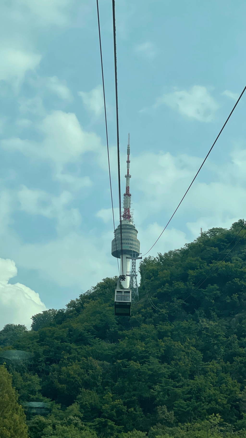 Day 8: N Seoul Tower + Namsan Cable Car + Myeongdong